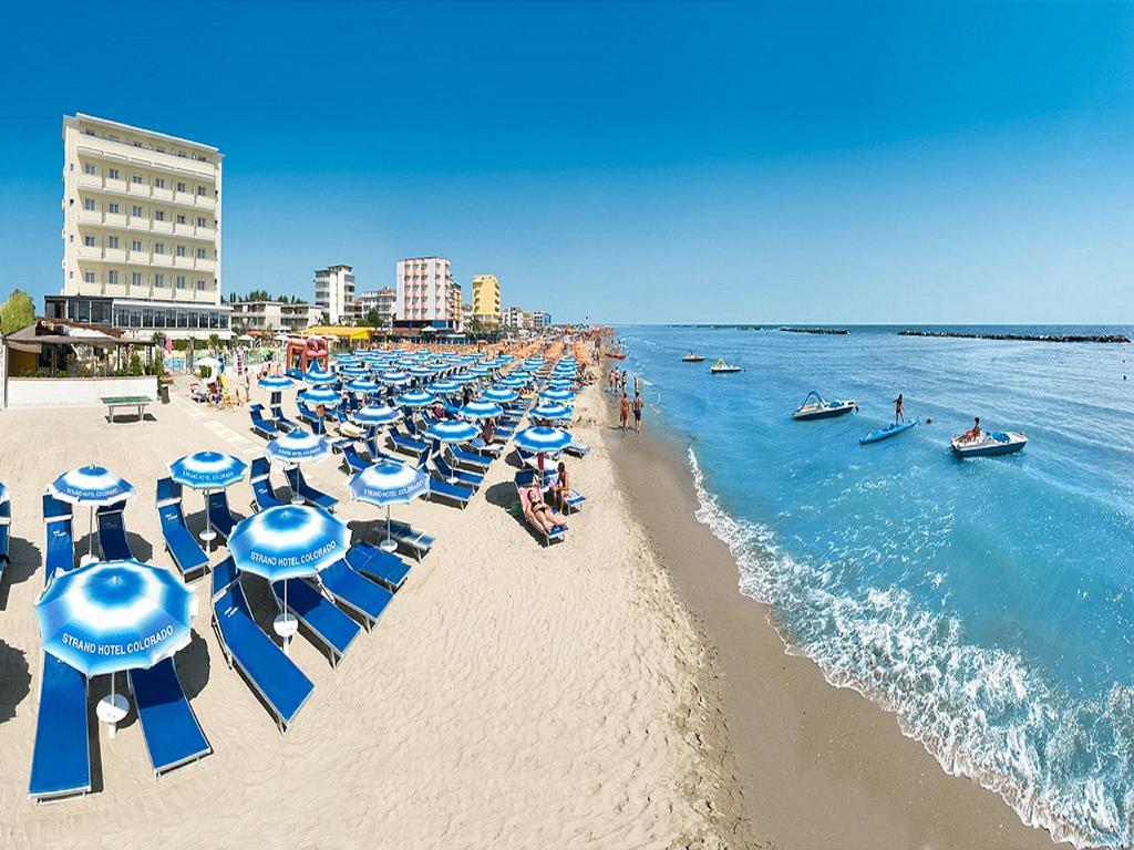 Strand Hotel Colorado Lido Di Savio Exteriör bild